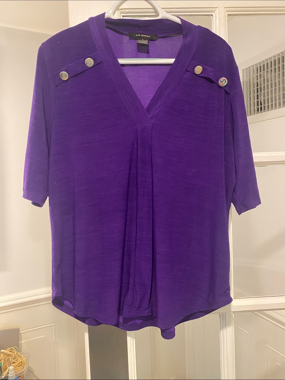 Liz McCoy size Large top good condition